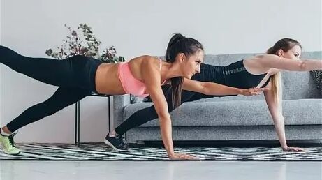 Practical plank for weight loss