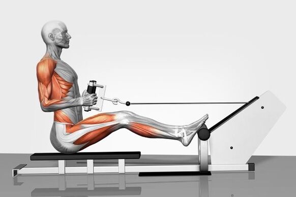 The pressure point of the horizontal block