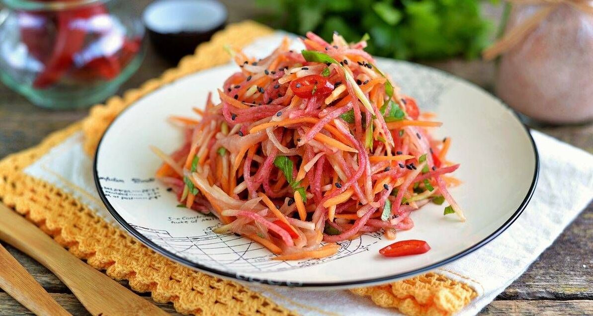 salad with radishes for weight loss
