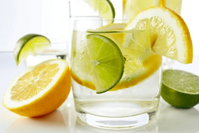 lemon water during diet