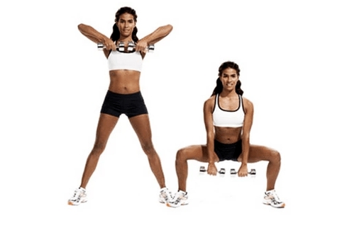 exercises with dumbbells for weight loss on the stomach and sides